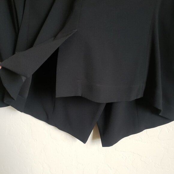 MM Lafleur Wells 2.0 Blazer Jacket Classic Black Asymmetrical Size Women's +1 - Picture 10 of 12